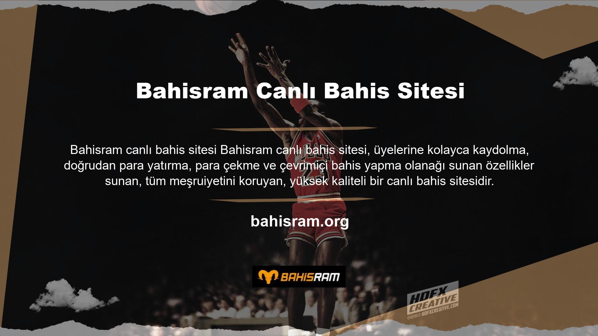 Artık Bahisram Kağıtsız Giriş sitesine online üye olabilirsiniz