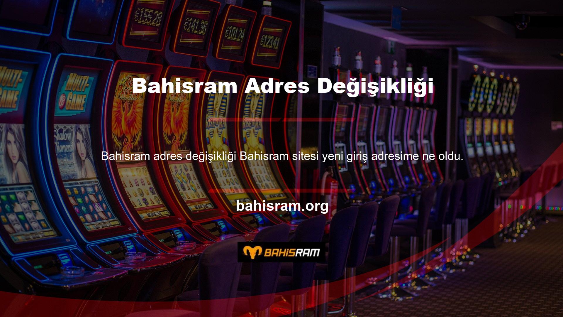 Bahisram sistemine kaydolarak tüm adresleri ve mevcut haberleri düzenli olarak alacaksınız